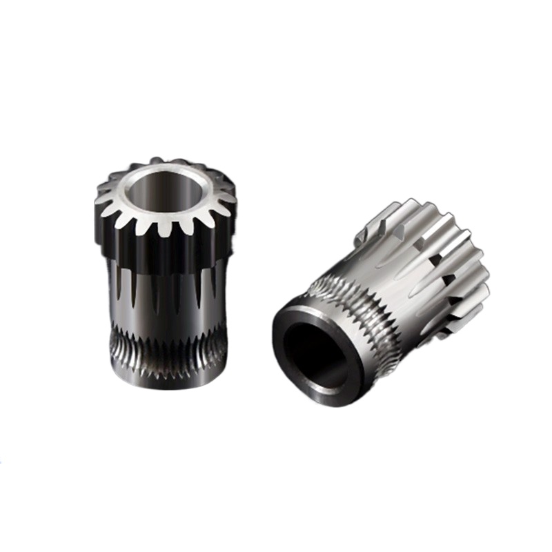 ♂ Upgraded version of the extrusion wheel BMG two-wheel extruder 1.75mm ...