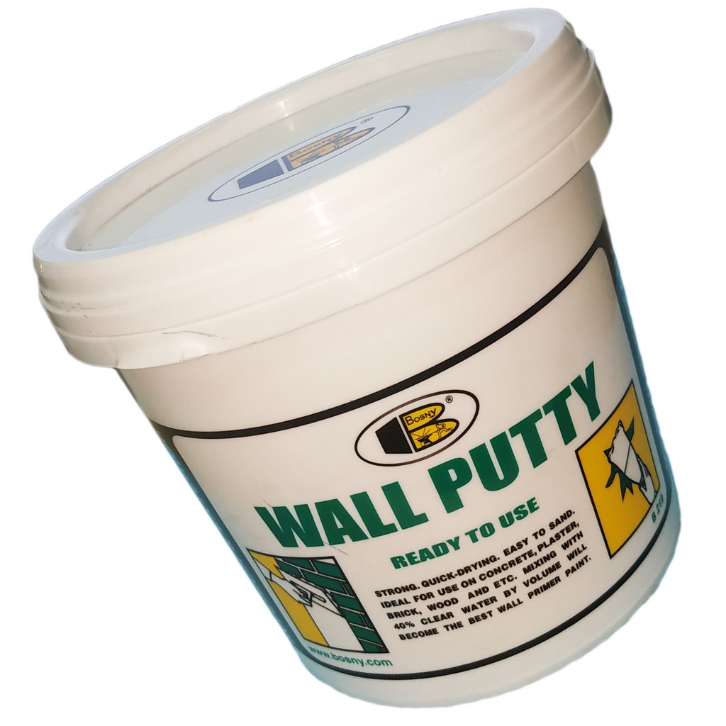ↂ BOSNY WALL PUTTY READY TO USE ( 0.5 KILOS SMALLEST SIZE ) ( 0.5 KILOS ...