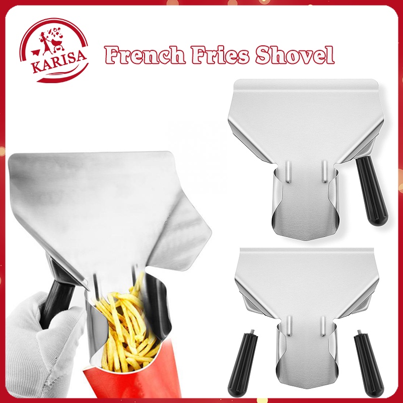 Pommes-Schaufel Aus PC - Praktischer Küchenhelfer Für Restaurants & Kinos