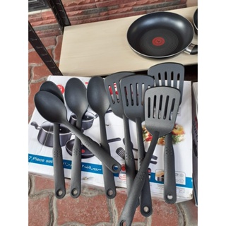 Tefal Bienvenue 8 Pcs Kitchen Utensils Tool Set High Quality Nylon Cooking  Tools for sale online