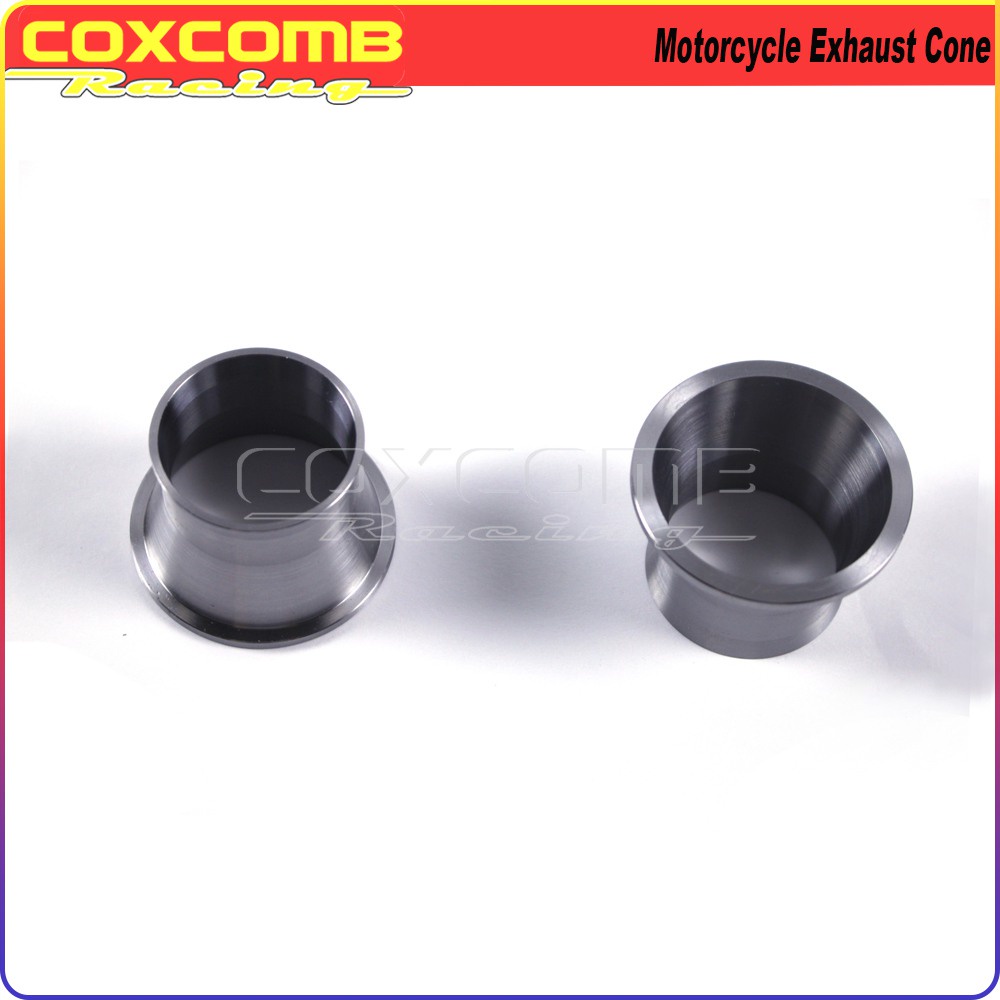 Motorcycle Back Pressure Exhaust Torque Cones Drag Pipe Power Cones For