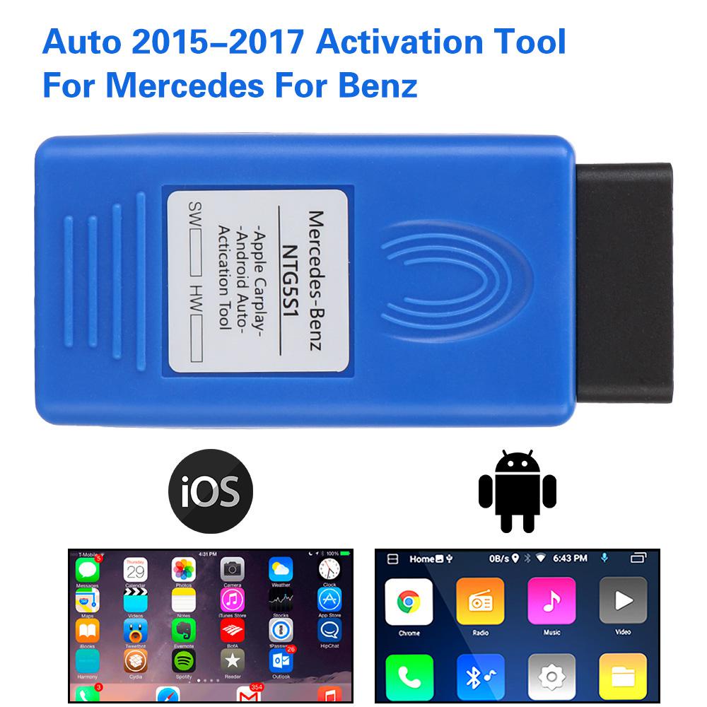 Ntg5s1 Ntg5 S1 Carplay Android Auto Activation Tool For Mercedes Benz Autoradio Obd Activator