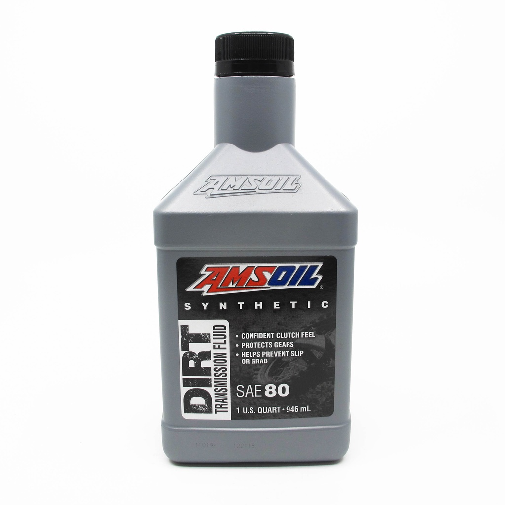 ☼AMSOIL SAE 80 Dirt Bike Transmission Fluid Fully Synthetic (1qt