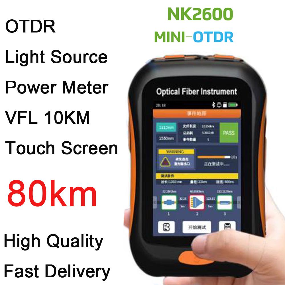 NOVKER NK3200D Pro Mini OTDR Fiber Optic Reflectometer with 9 Functions ...
