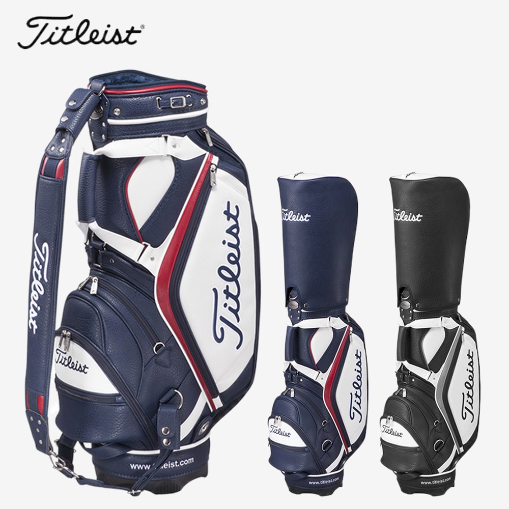 COD NEW ☼ Titleist Golf Bag with Top Cover PU Leather Standard Size
