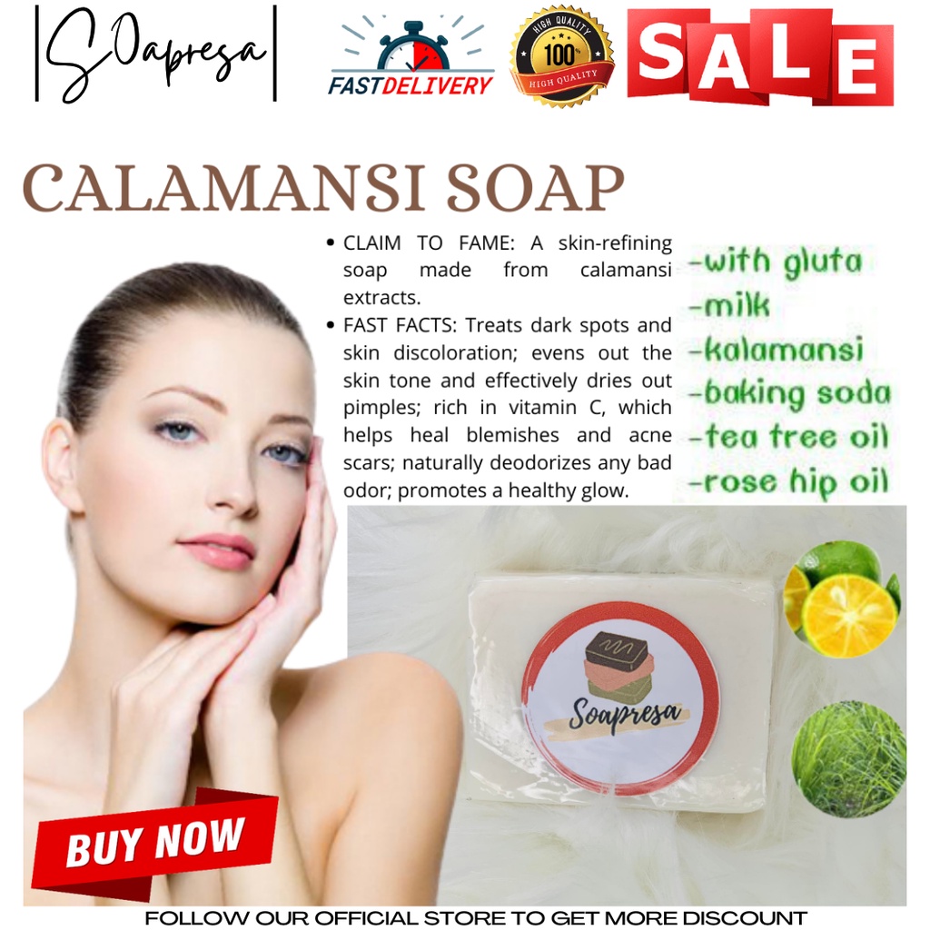CALAMANSI SOAP MADE OF PURE CALAMANSI EXTRACT Whitening