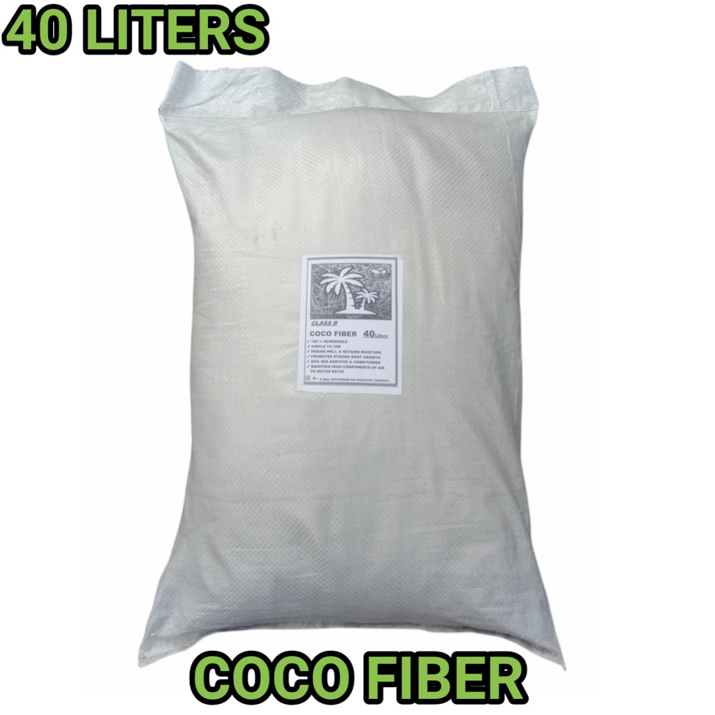 COCO FIBER 1 SACK 40 LITERS (short fiber) | Shopee Philippines