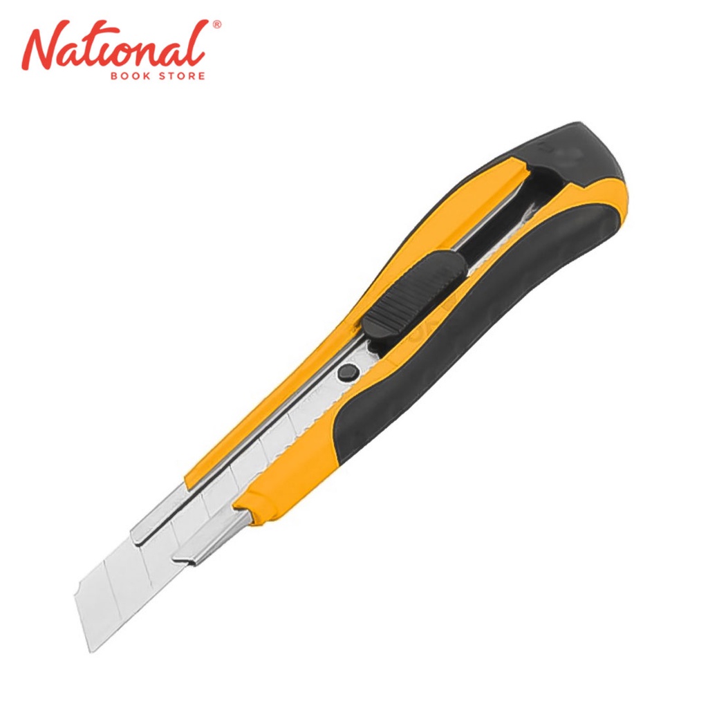 Tolsen Handheld Cutter Big Snap-Off Blade Knife ABS Case + TPR 30015 ...