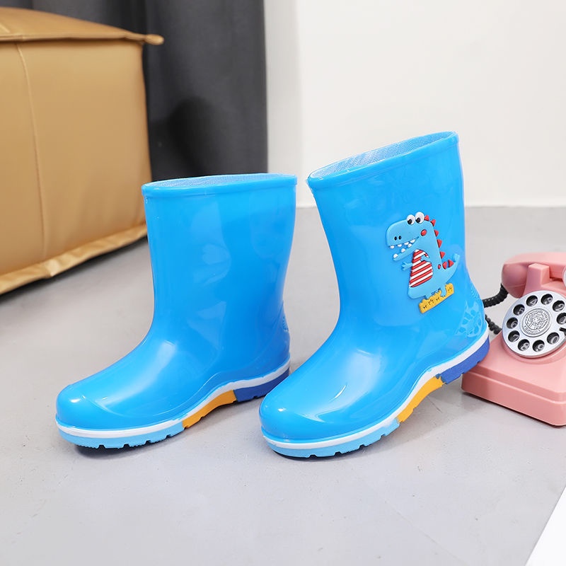 COD Children's Cartoon Rain Boots for Kids Weather Protection Shoes