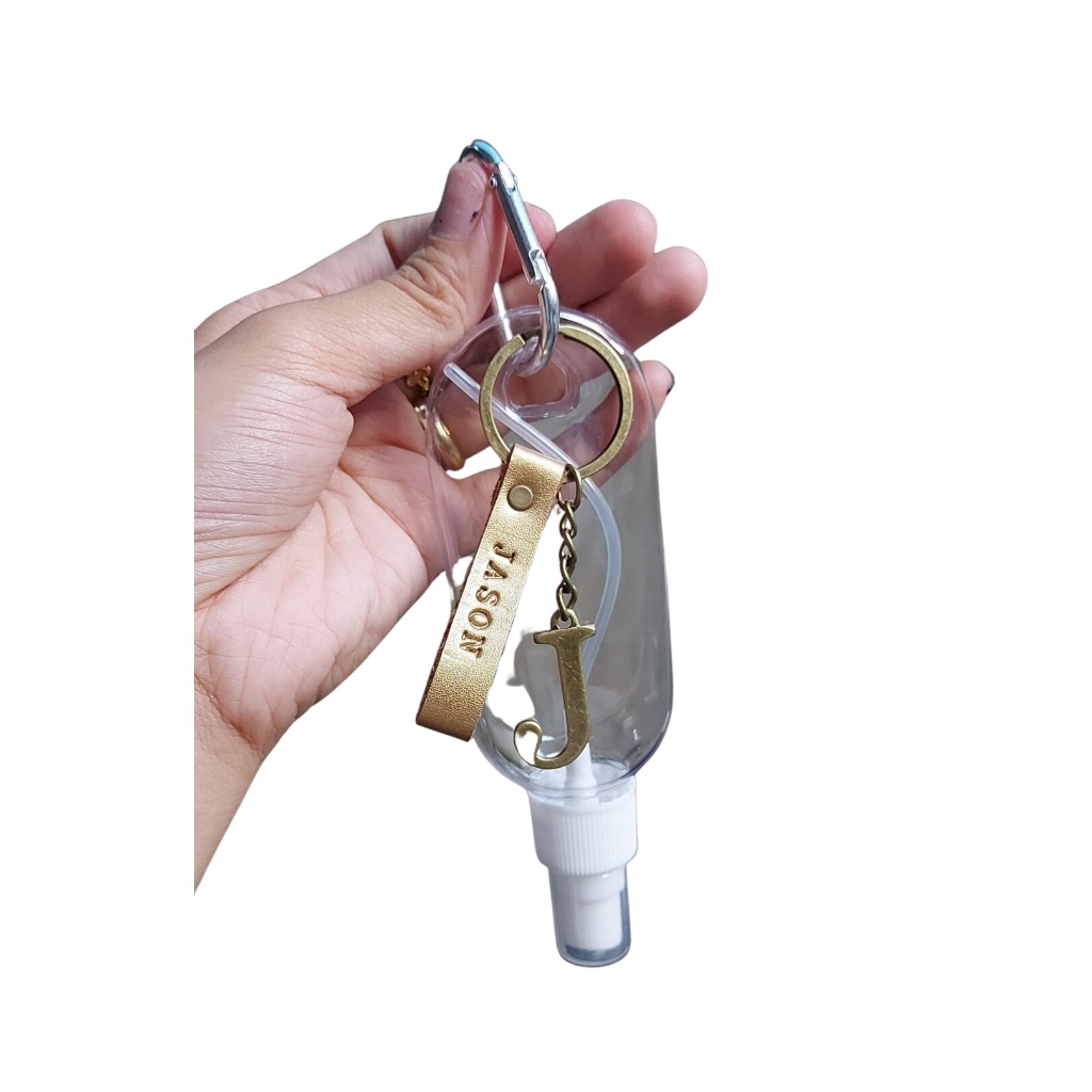 №ALCOHOL SPRAY BOTTLE KEYCHAIN 30ML (WITH NAME) Shopee Philippines