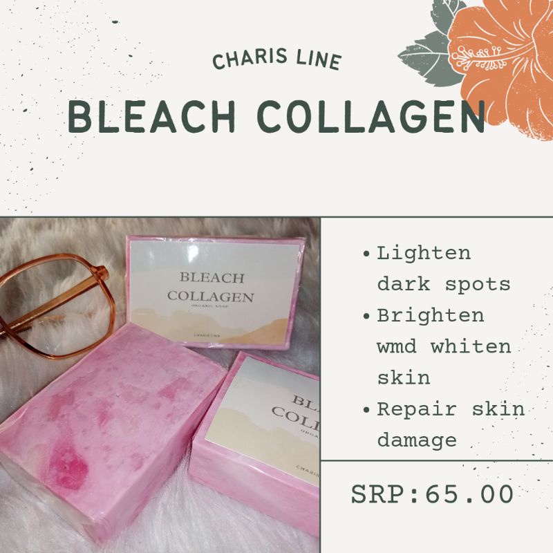 BLEACH COLLAGEN CHARIS ORGANIC SOAP Shopee Philippines