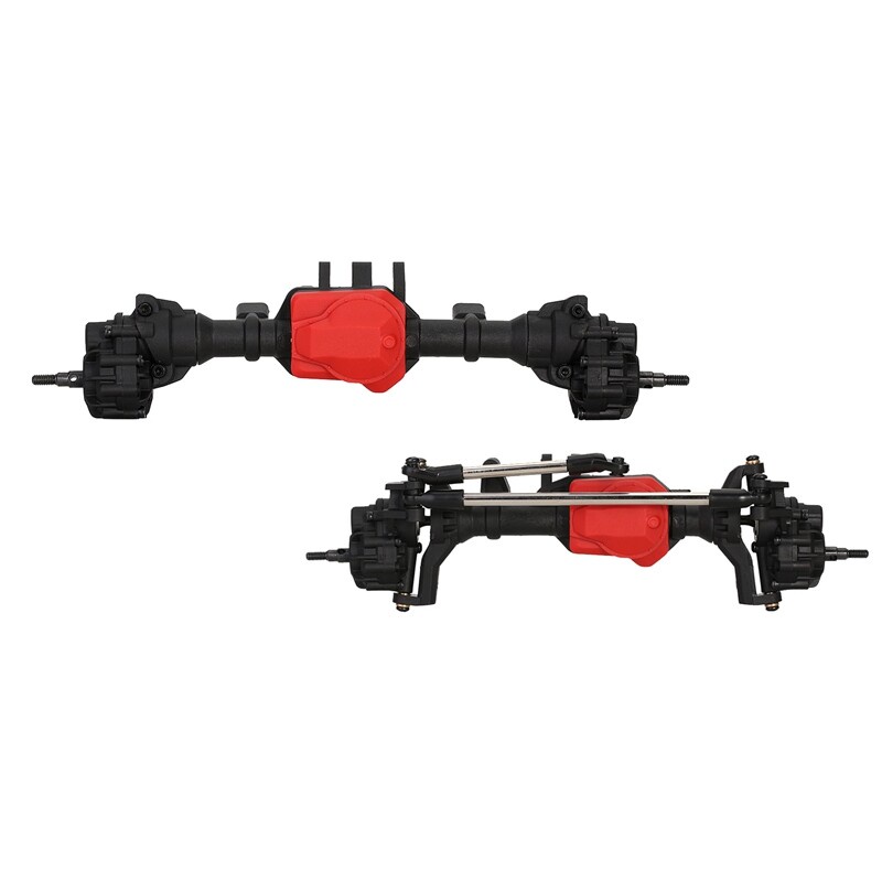 Rear Differential Portal Axle with TLock for 1/10 RC Crawler