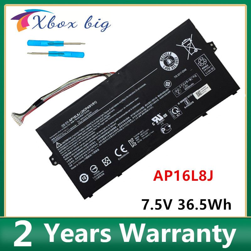 AP16L8J Laptop Battery for Acer KT0020G010 Chromebook Spin 311 CP311 ...