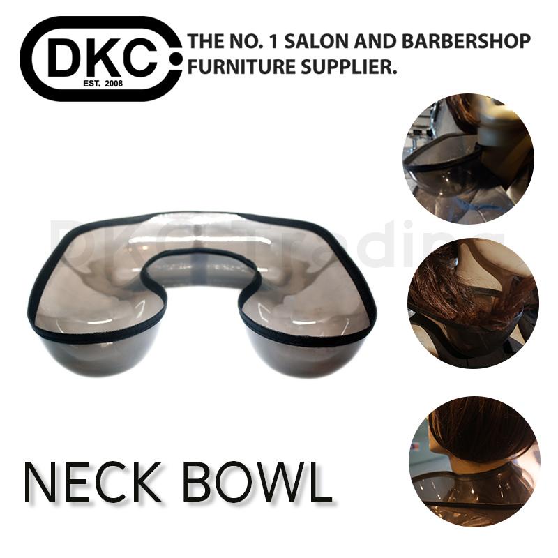 ☽Neck Tray Perm Container Transparent Neck Bowl for Salon Hair Perming