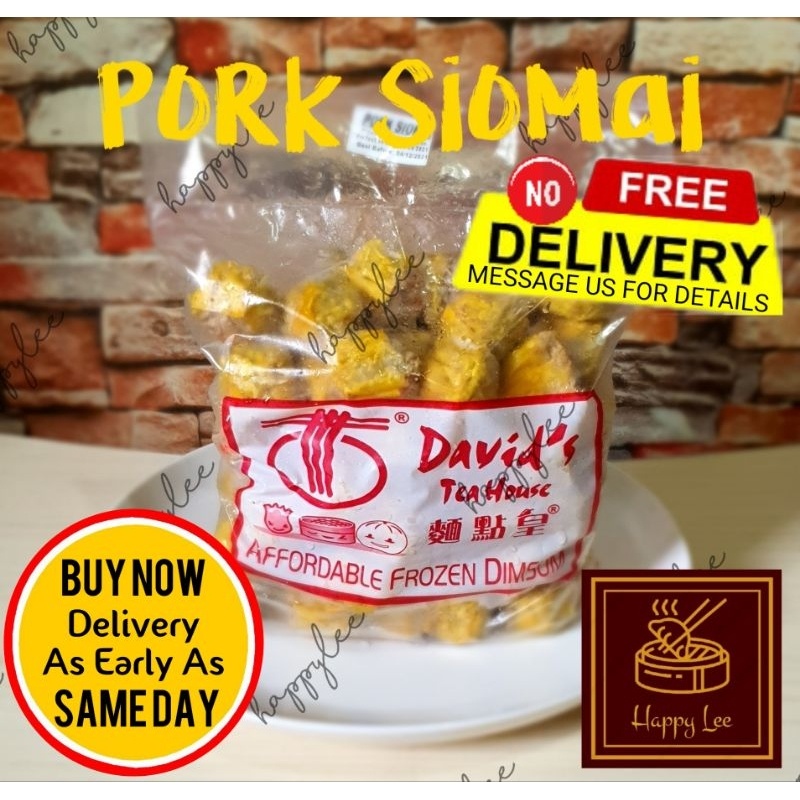 David's Tea House Affordable Frozen Dimsum Pork Siomai 60pcs per pack