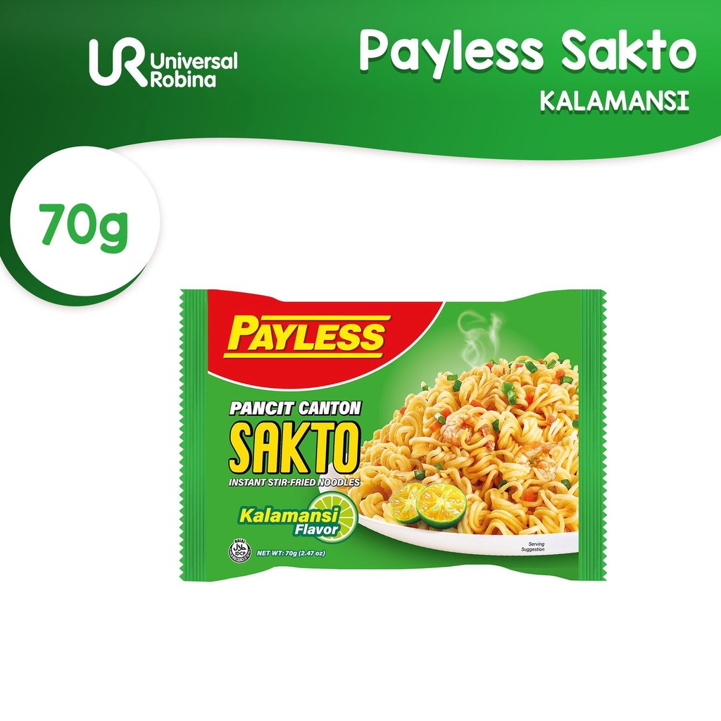 Payless Sakto Pancit Canton Kalamansi (70g) | Shopee Philippines