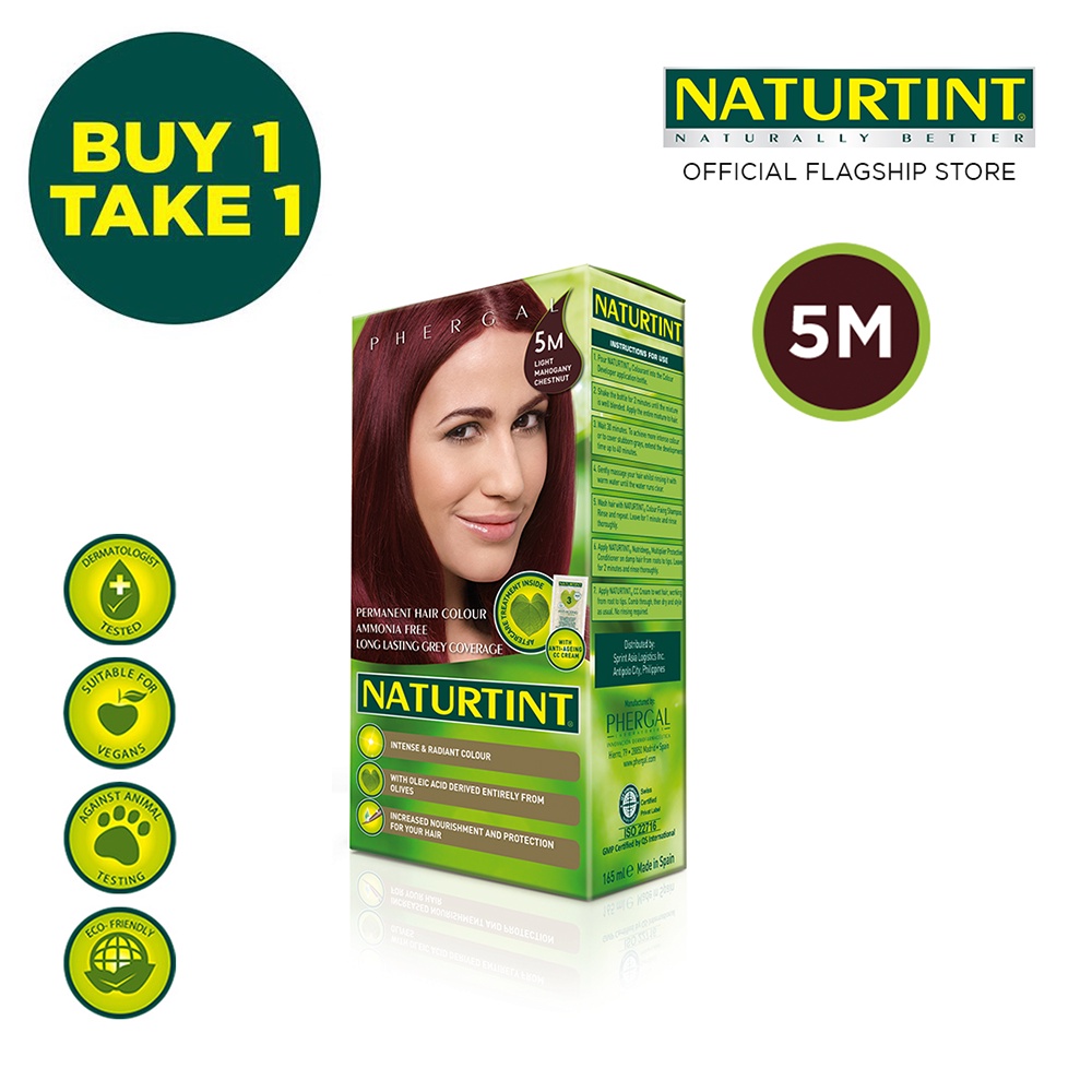 Naturtint Natural Permanent Hair Color 5M Light Mahogany Chestnut Buy