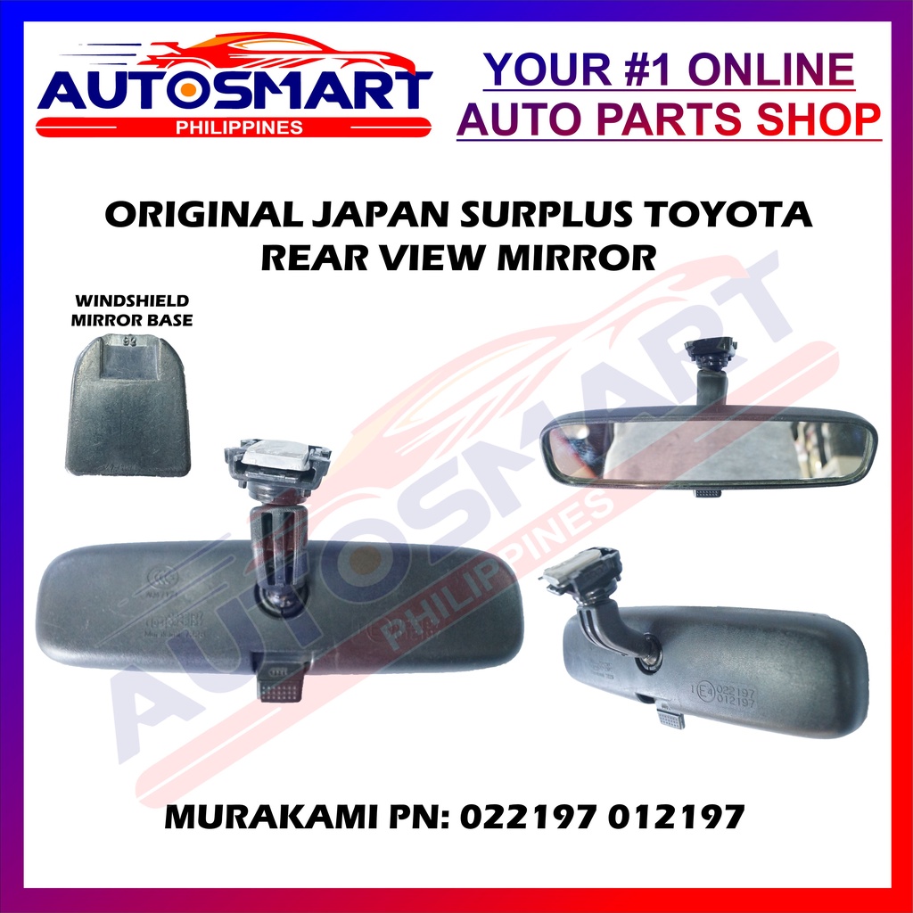 Hilux rear store view mirror