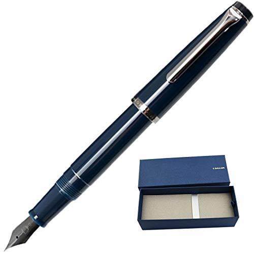 Sailor Pen Sailor Fountain Pen Recle Iron Blue MF Medium Fine 110332