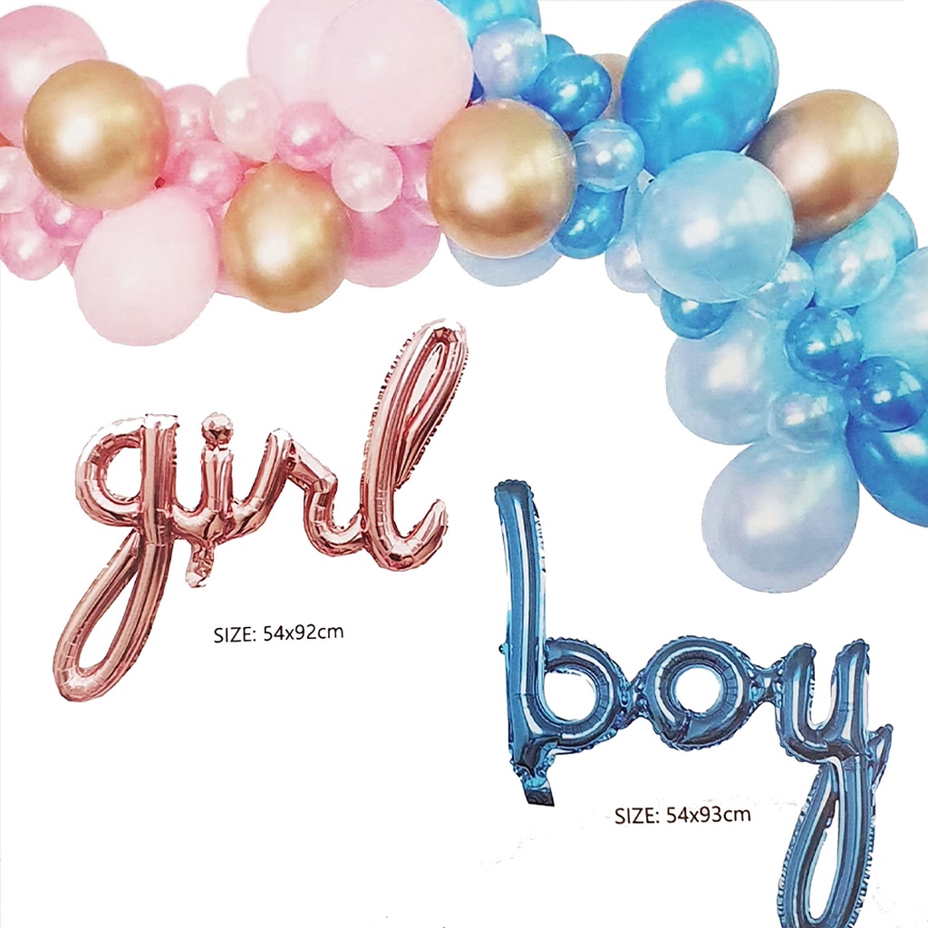 Gender Reveal Garland Set | Shopee Philippines