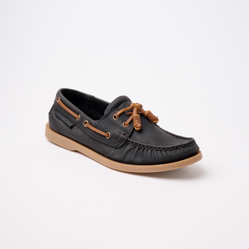 HARVEY in Matte Black KONZEPT Men s Boatshoes Shopee Philippines