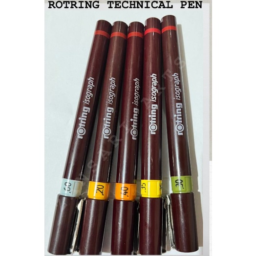 ROTRING Technical Pen NO BOX (BRANDNEW MAGBASA PO) Shopee Philippines