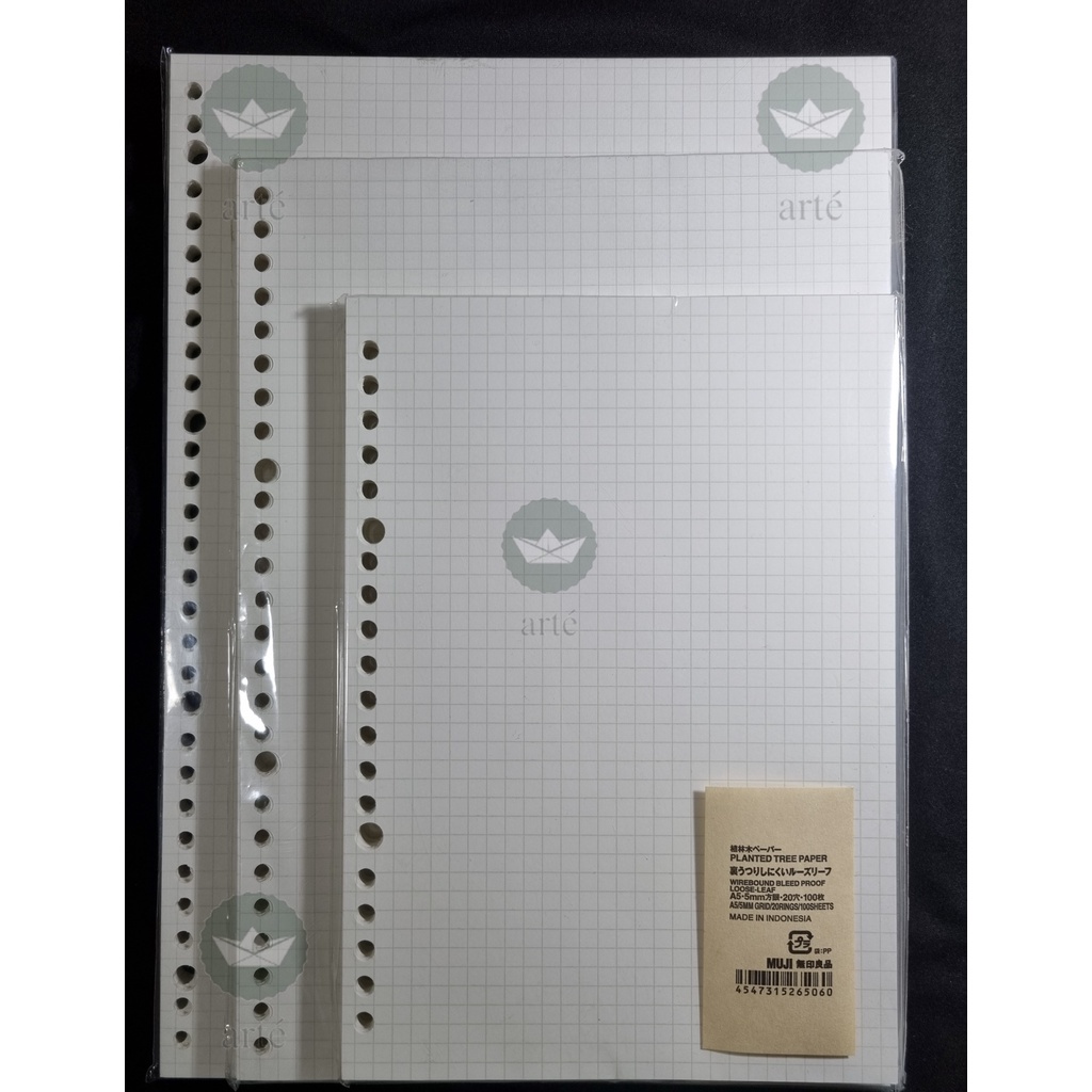 ۞Muji Loose Leaf Paper Shopee Philippines