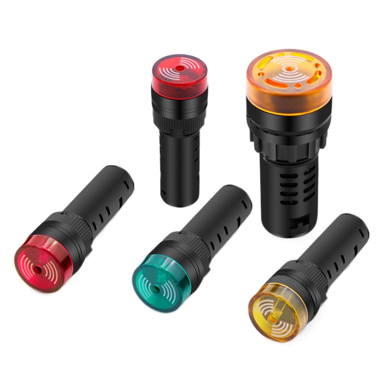 AD16-22SM buzzer intermittent sound LED light flashing sound and light ...