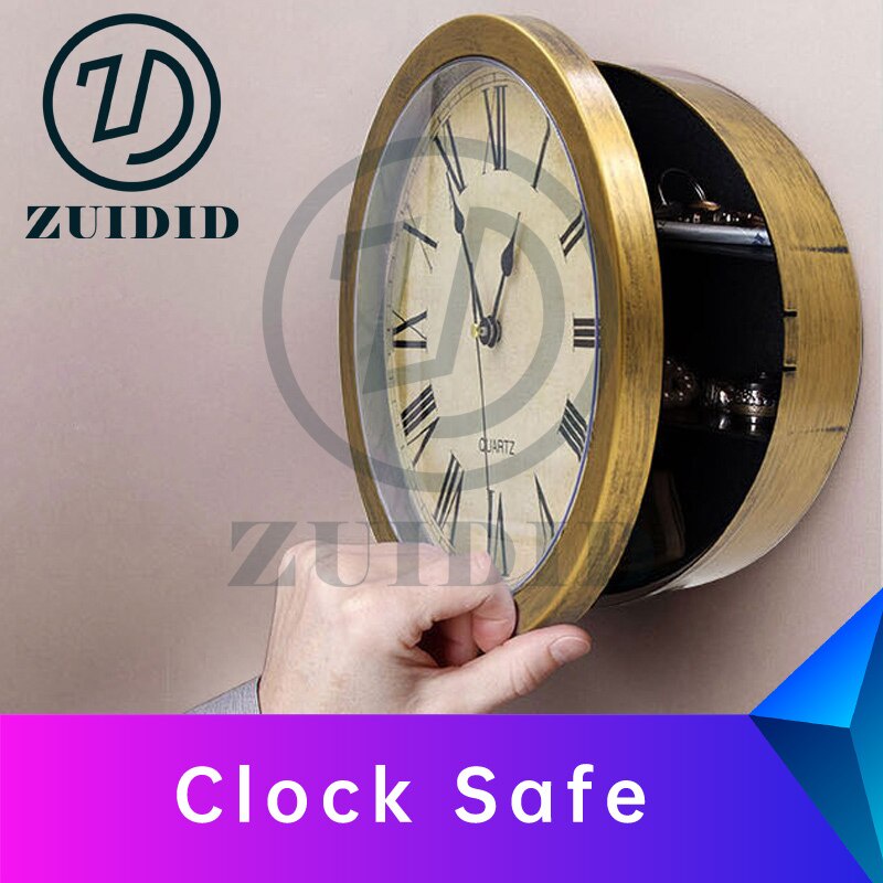 0w49 Zuidid Escape Room Clock Safe Real Clock Divided Into 3