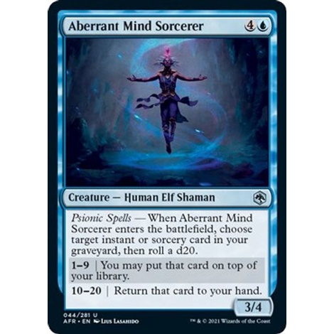 Aberrant Mind Sorcerer - Magic The Gathering (MTG) | Shopee Philippines