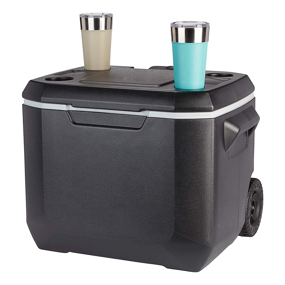 Rolling Cooler 50 Quart Xtreme 5 Day Cooler With Wheels Wheeled Hard 