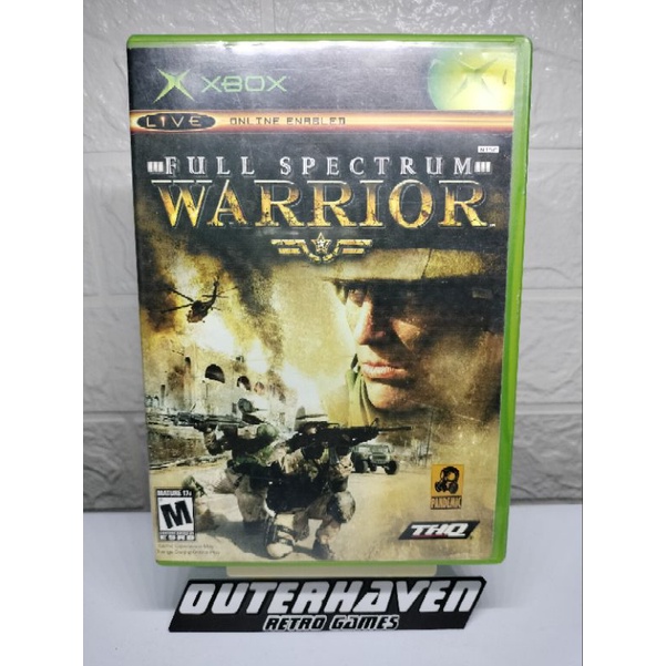 Xbox Og Full Spectrum Warrior Ntsc Standard Edition Shopee Philippines