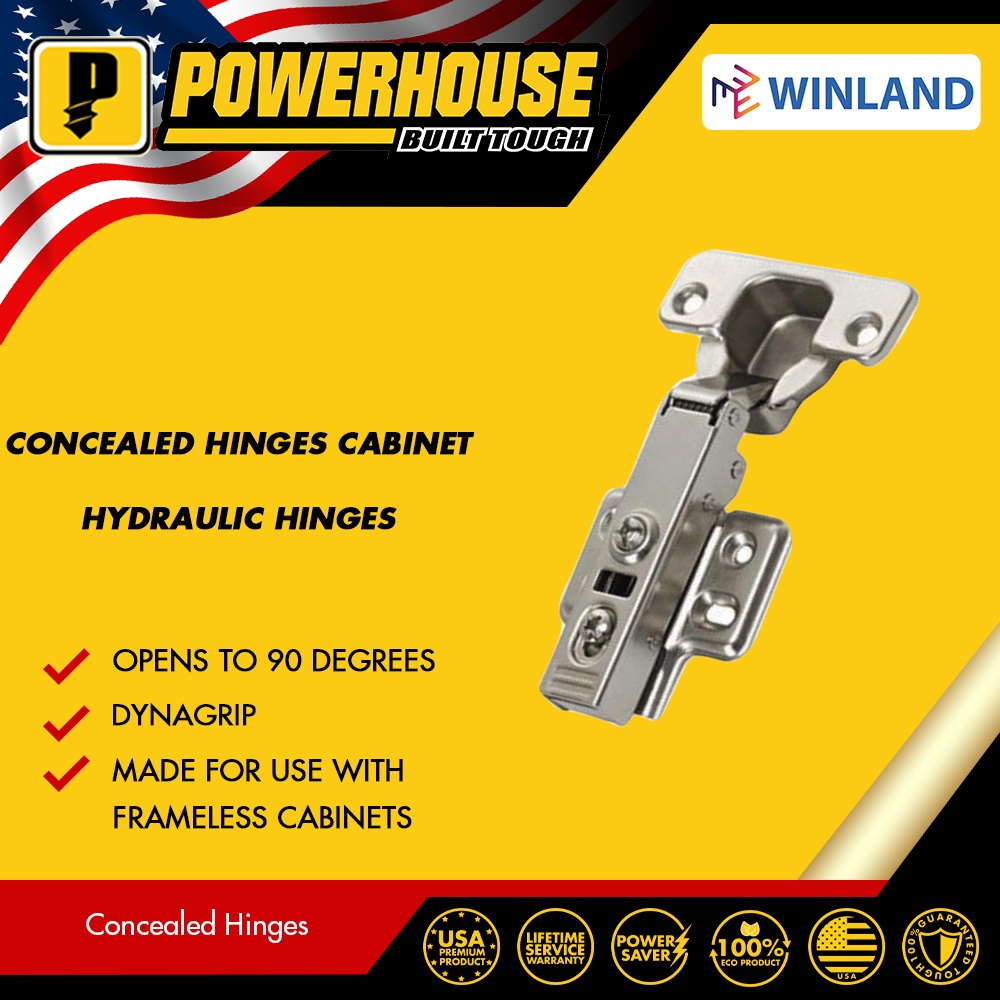 Powerhouse by Winland Concealed Hinges / Hydraulic Hinges