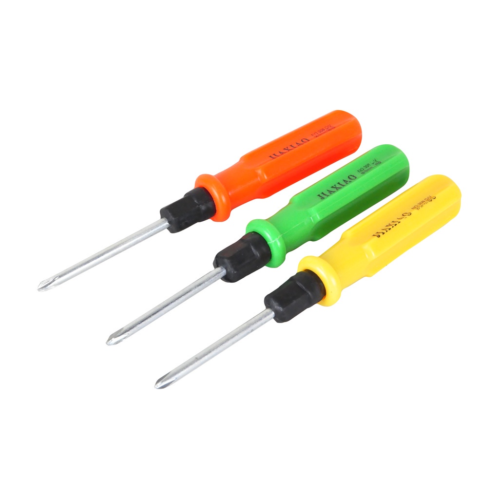 JIAXIAO 2 In 1 Mini Interchangeable Screw driver Set Screwdriver No.308