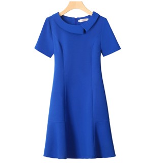 ☇Matcha green dress women s summer 2023 new oblique collar French ...