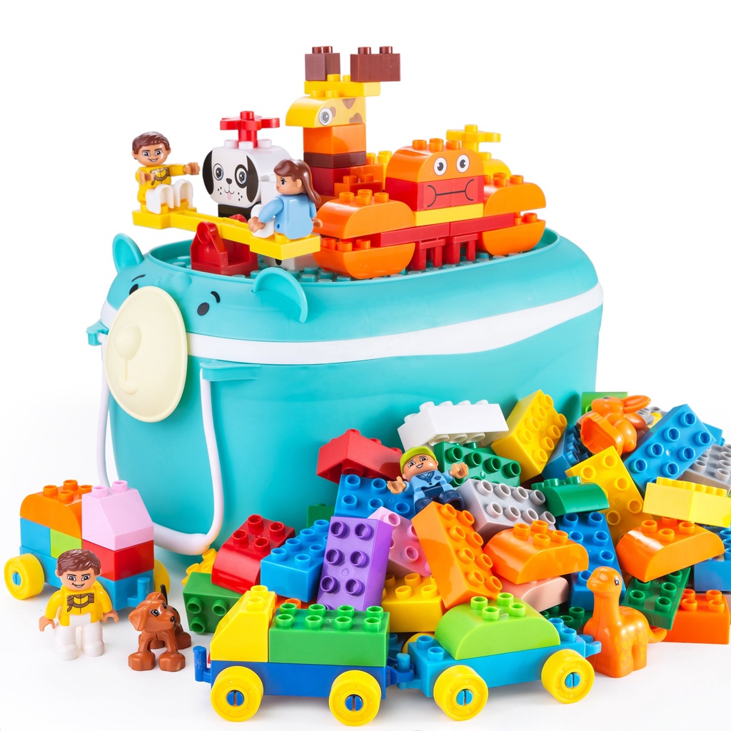 Diy Construction Large Children'S Toy Plastic Building Block Toy Blocks ...