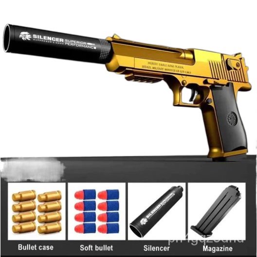 iFormonix Laruang pistol Children's shell throwing Desert Eagle Glock ...