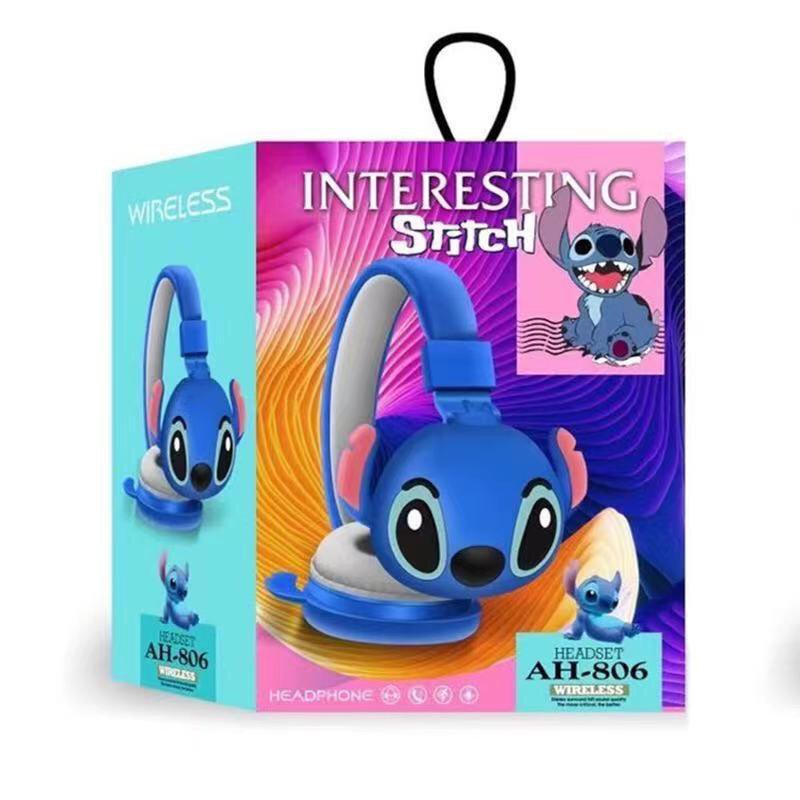 Stitch Fidget Toys Cute Headset Bubble Toy Antistress Head-mounted ...