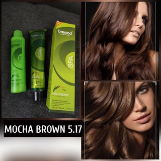 bremond hair color *&* Bremod Haircolor 5.17 Mocha brown with oxidizer ...