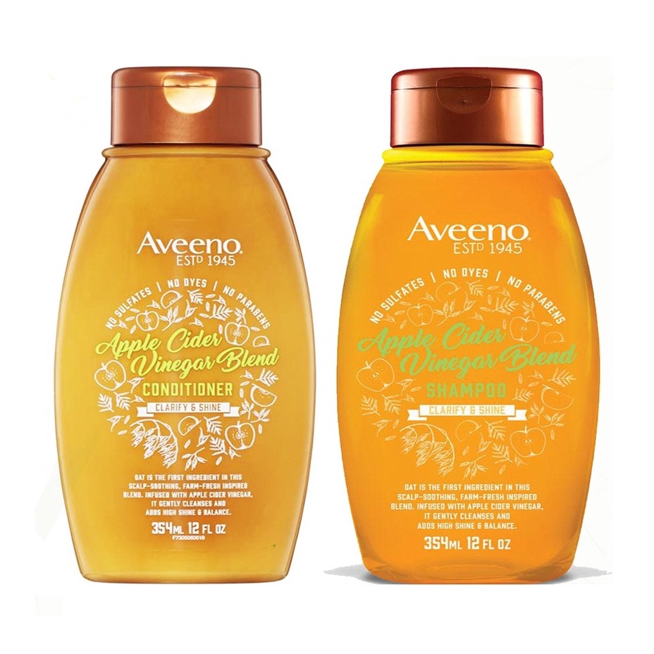 bodyrockers Aveeno Apple Cider Vinegar Blend Shampoo & Conditioner