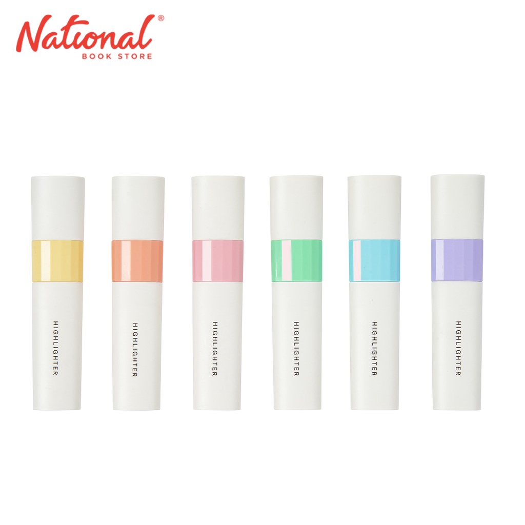 Highlighters Regular Pastel 6's JP9560C6K School Supplies Shopee