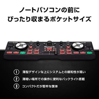 Numark Dj Controller Usb Deck Touch Sensor Wheel Compact Serato Dj Lite Numark Dj Go Touch