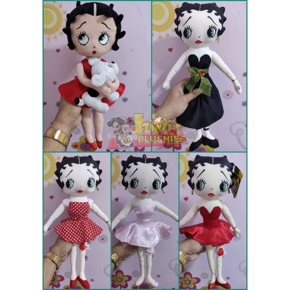 Betty boop cheap stuffed dolls