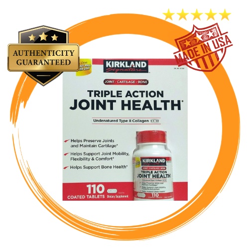 Kirkland Triple Action Joint Health UC II Undenatured Type II Collagen
