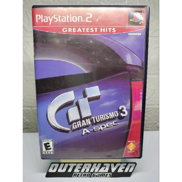 PS2 GT Gran Turismo 3 A-Spec NTSC U/C | Shopee Philippines