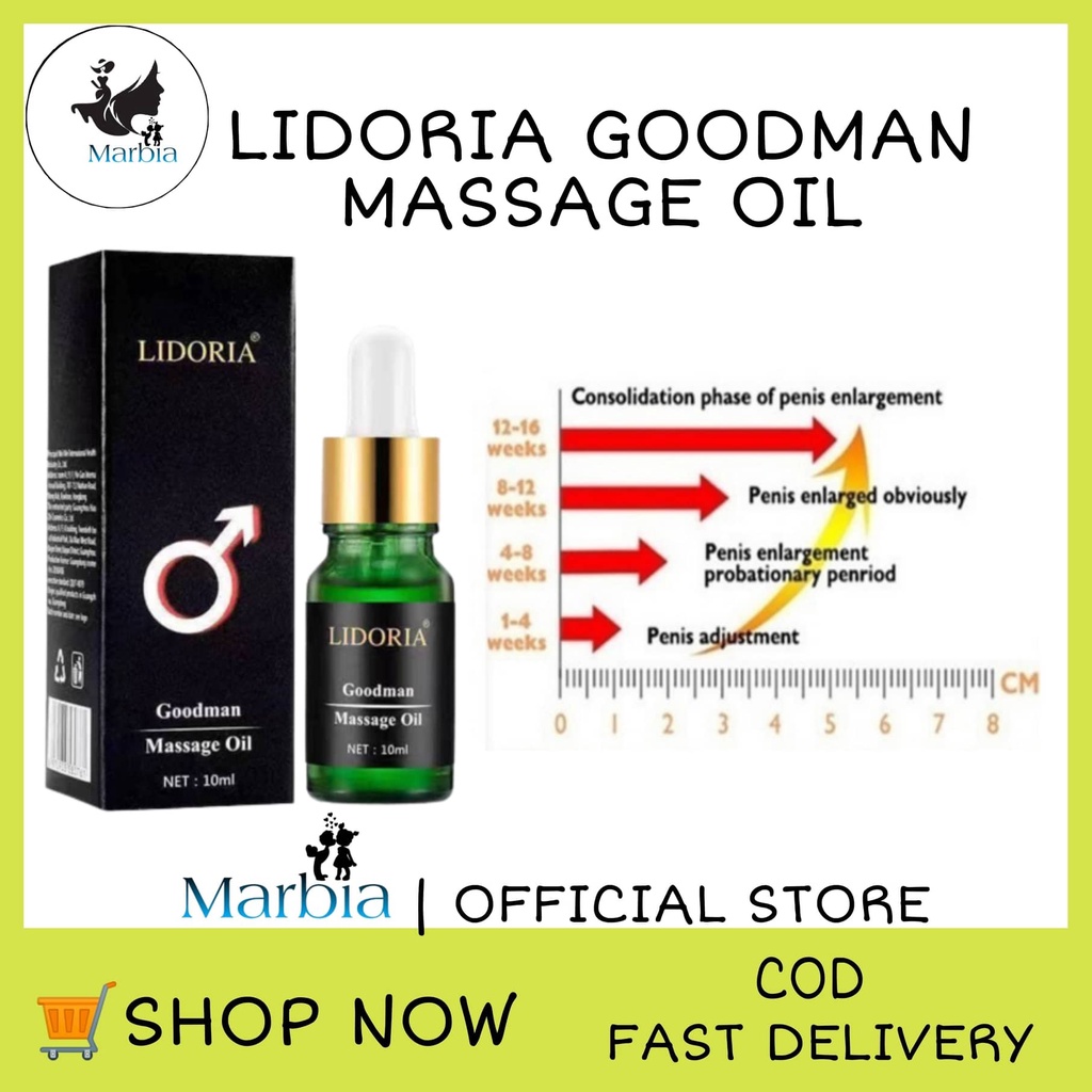 Effective Lidoria Goodman Massage Oil 10ml, Enhancers Increase Enlarge