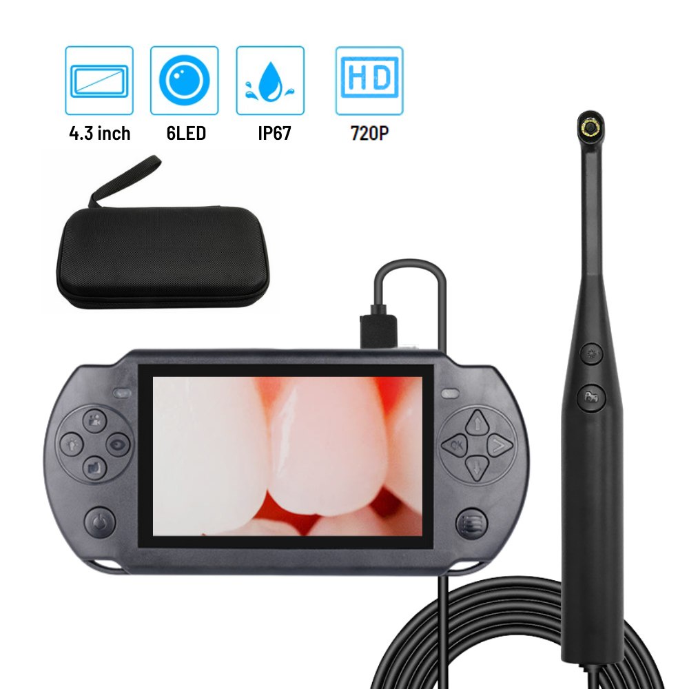 Handheld Dental Camera 2MP HD Intraoral Teeth Inspection Endoscope Oral ...