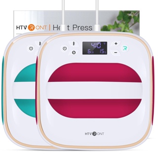 Htvront Portable Mini Heat Press Machine T-shirts Printing Diy