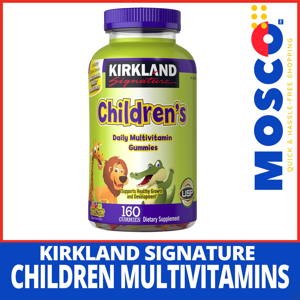 2023☈ Kirkland Signature Children's Complete Multivitamin (160 gummies