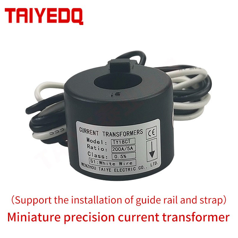 ★#Clamp current transformer toroidal current transformer KCT18 50A 75A ...